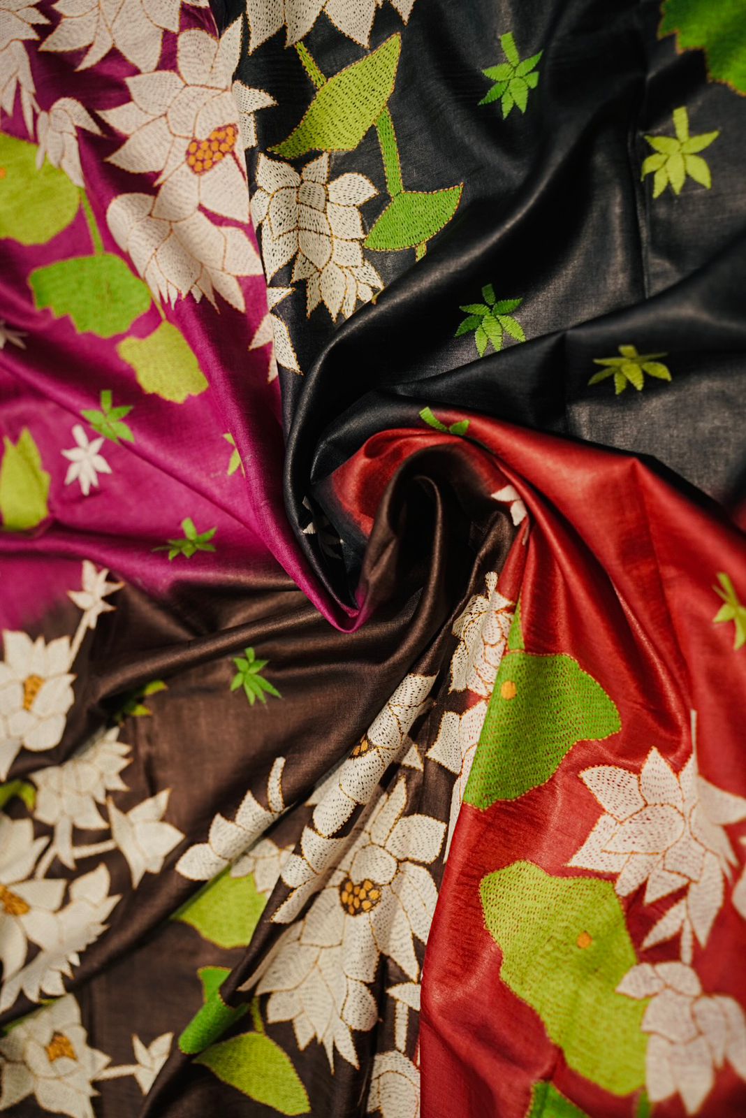 Pure Tussar Kantha