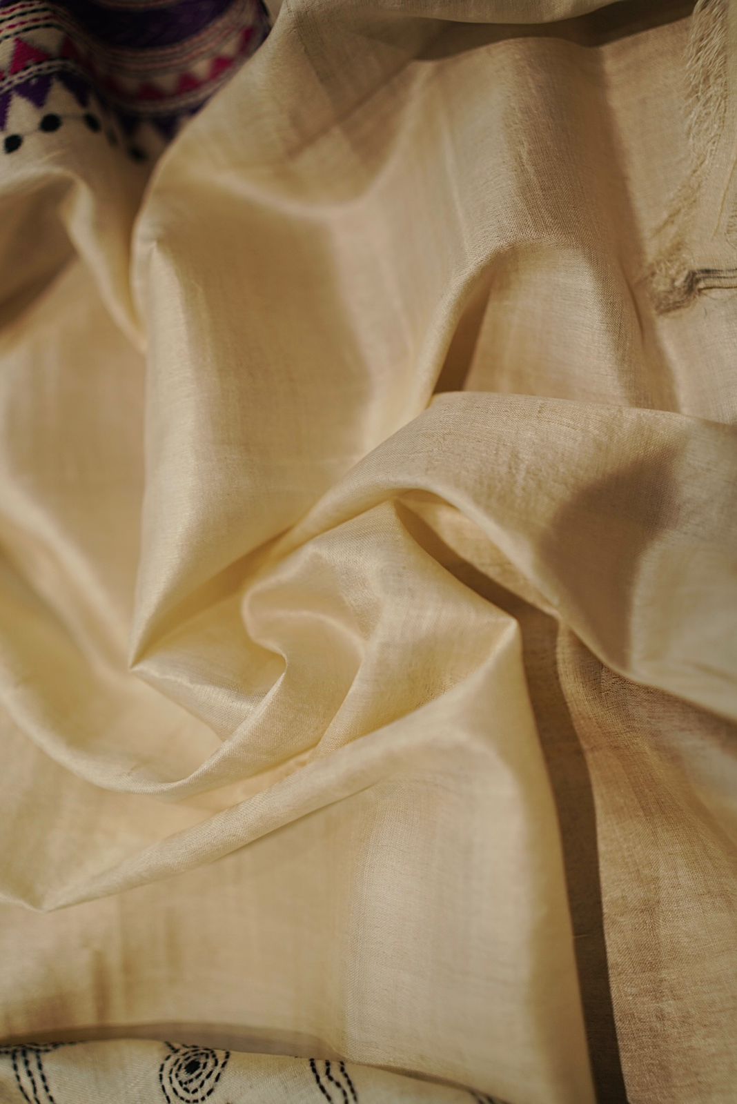 Pure Tussar Kantha