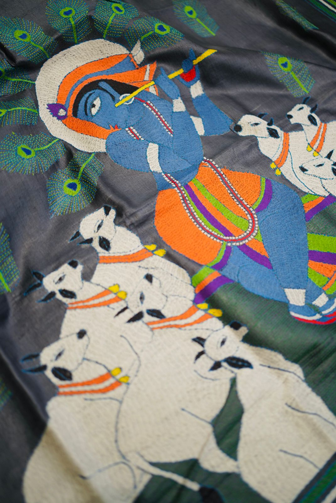 Pure Tussar Kantha