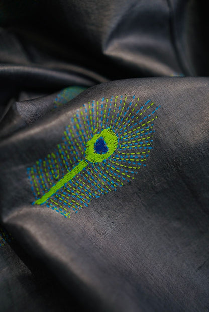 Pure Tussar Kantha