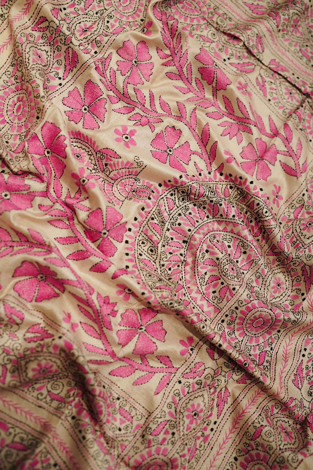 Pure Tussar Kantha