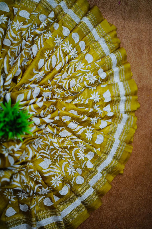 Pure Tussar Kantha