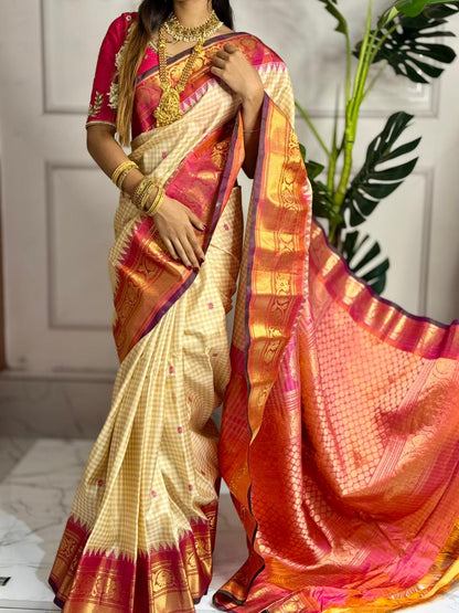 Pure Silk Gadwal