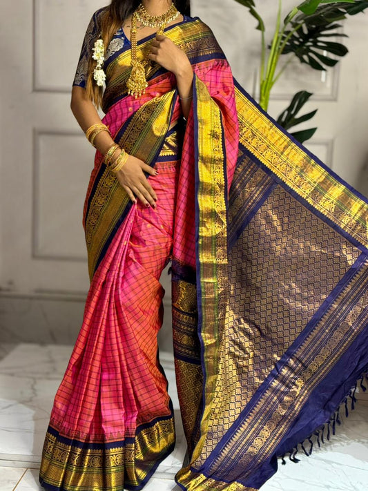 Pure Silk Gadwal