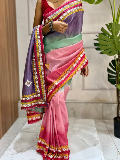 Pure Tussar Gujarati