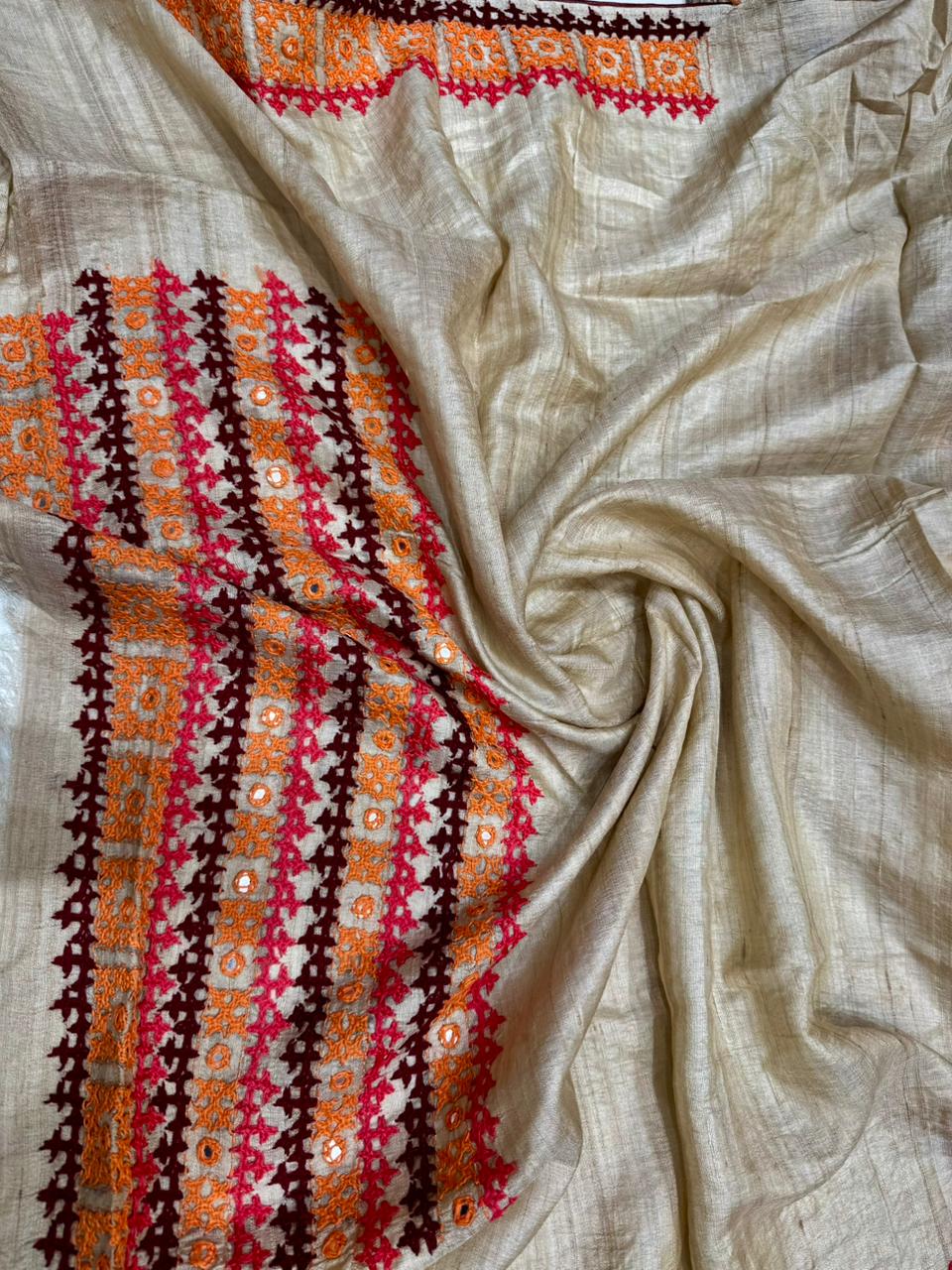 Pure Tussar Gujarati