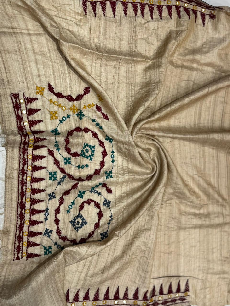 Pure Tussar Gujarati