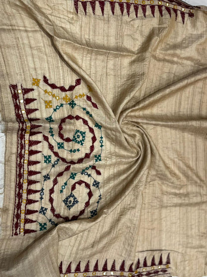 Pure Tussar Gujarati
