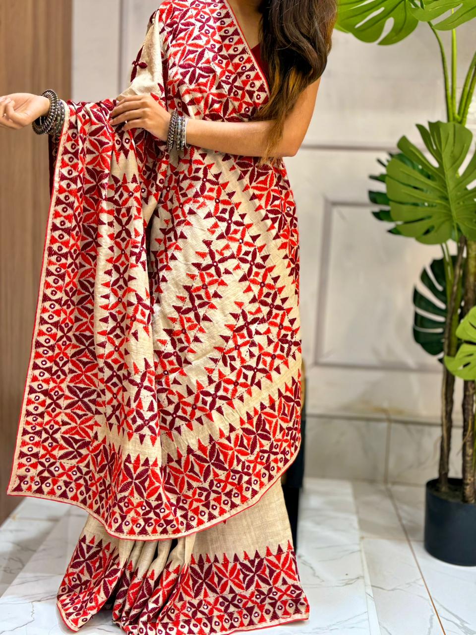 Pure Tussar Gujarati