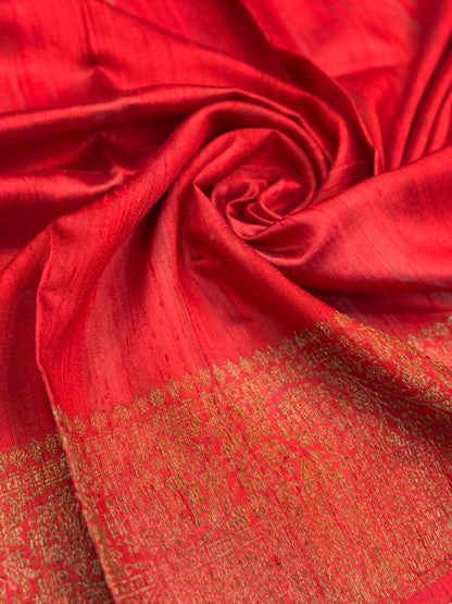 Pure raw silk benarasi
