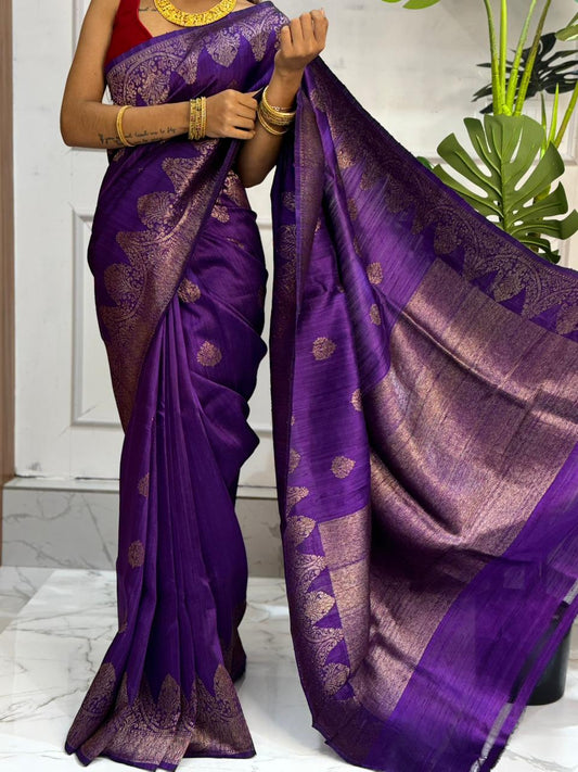 Pure raw silk benarasi