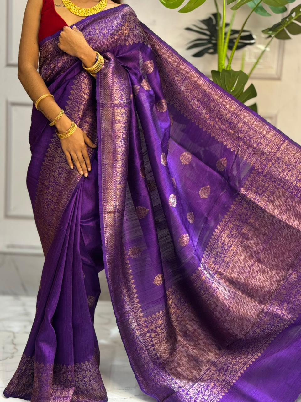 Pure raw silk benarasi