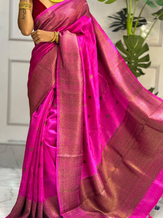 Pure raw silk benarasi