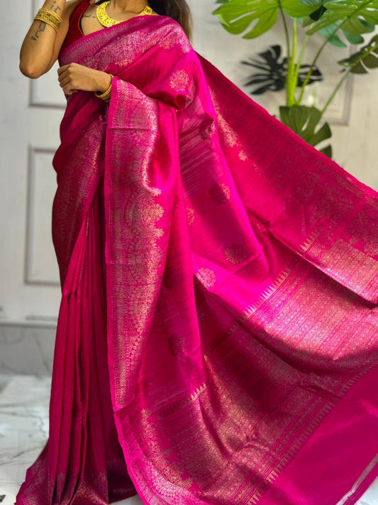Pure raw silk benarasi