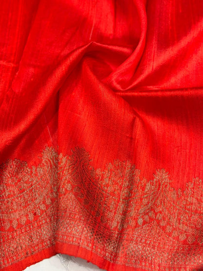 Pure raw silk benarasi
