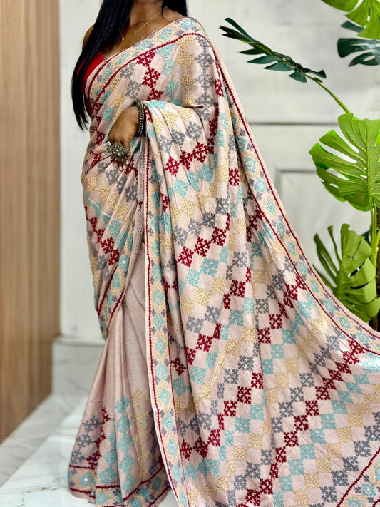 Pure Tussar Gujarati