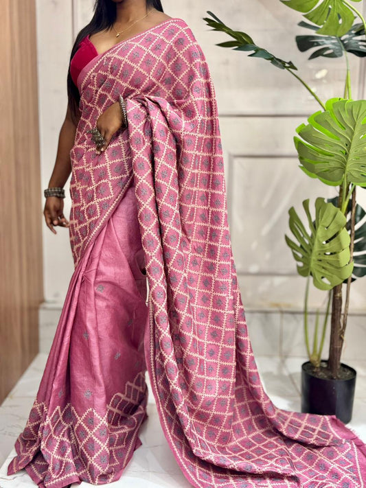 Pure Tussar Gujarati