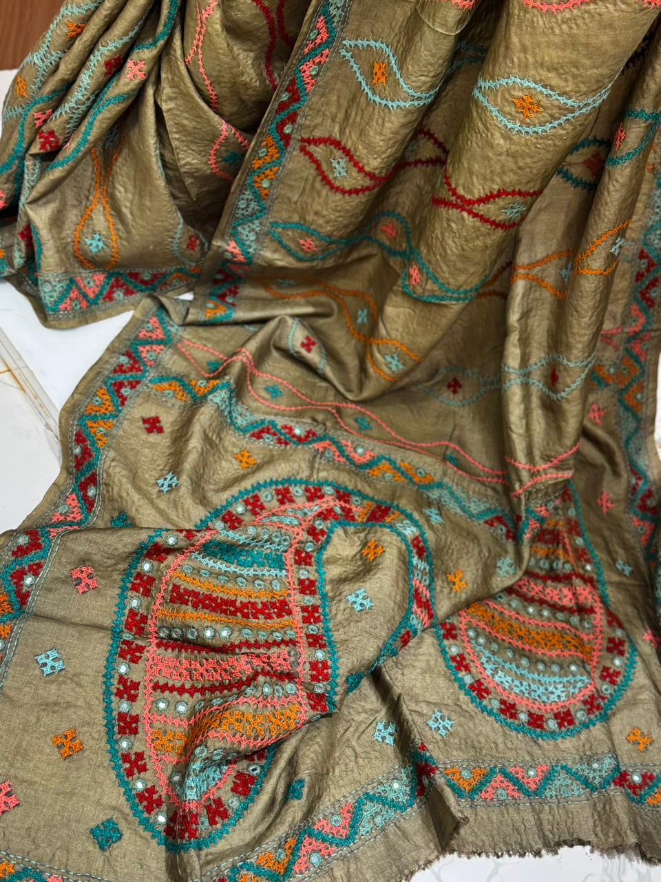 Pure Tussar Gujarati