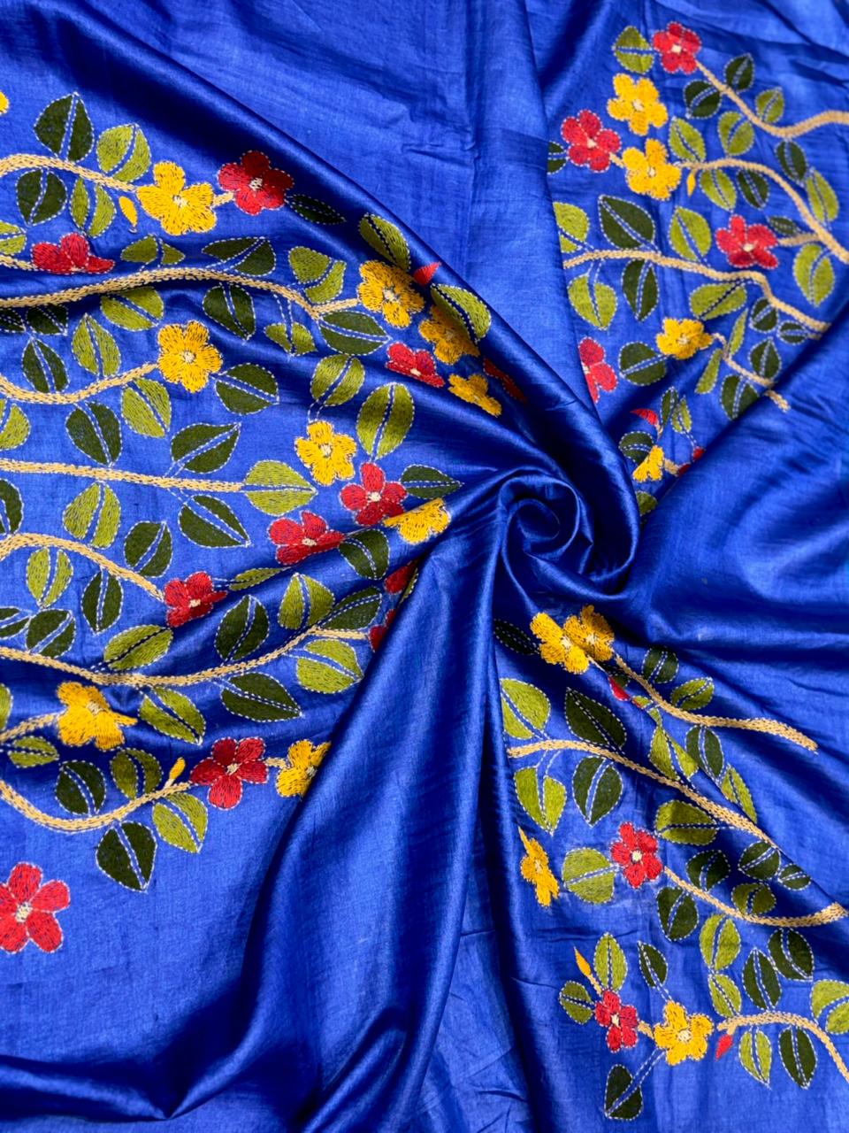 Pure Tussar Kantha