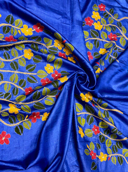 Pure Tussar Kantha