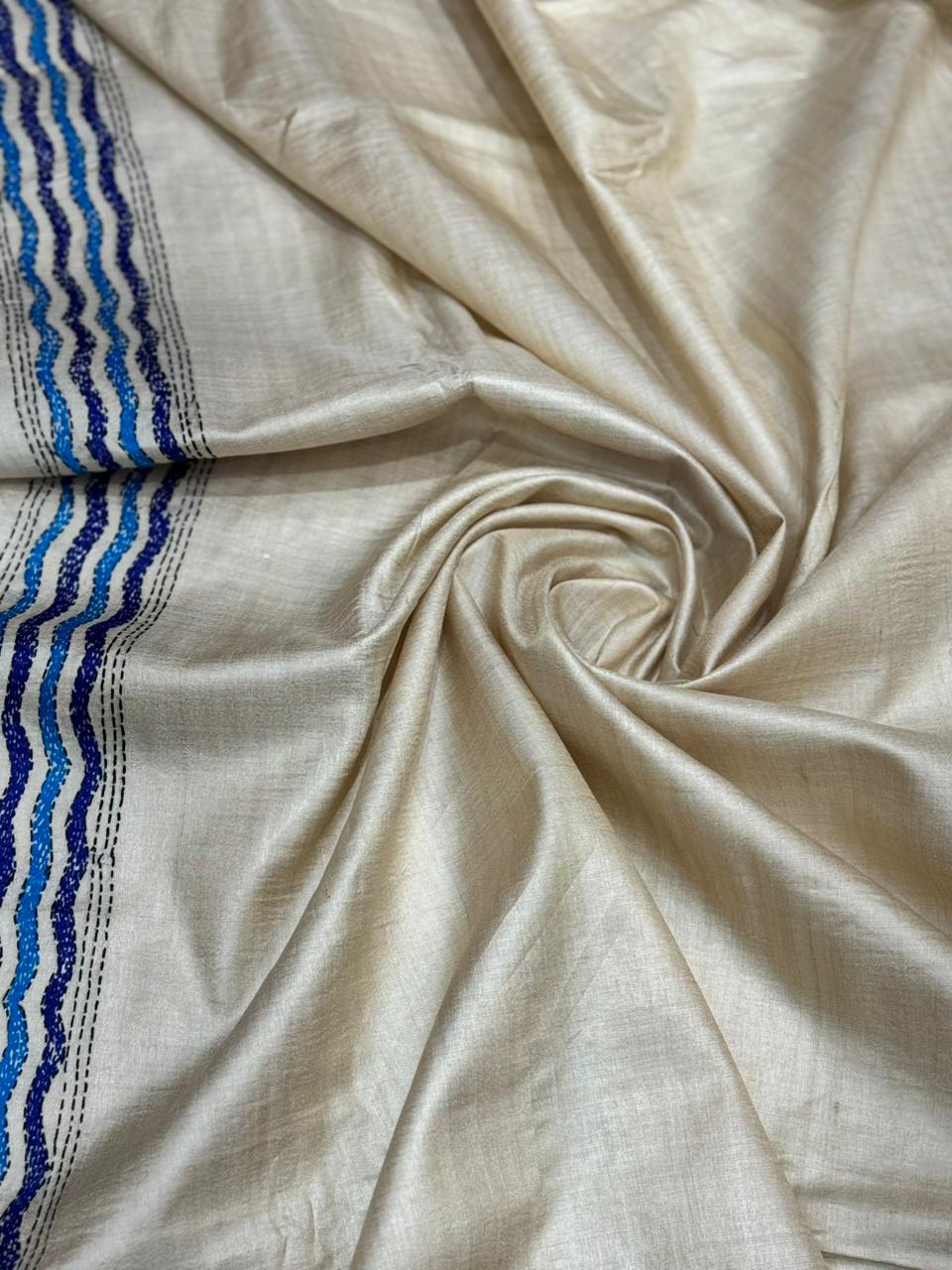 Pure Tussar Kantha