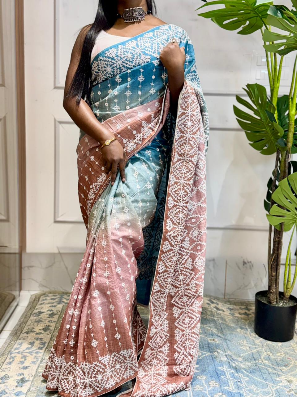 Pure Tussar Gujarati