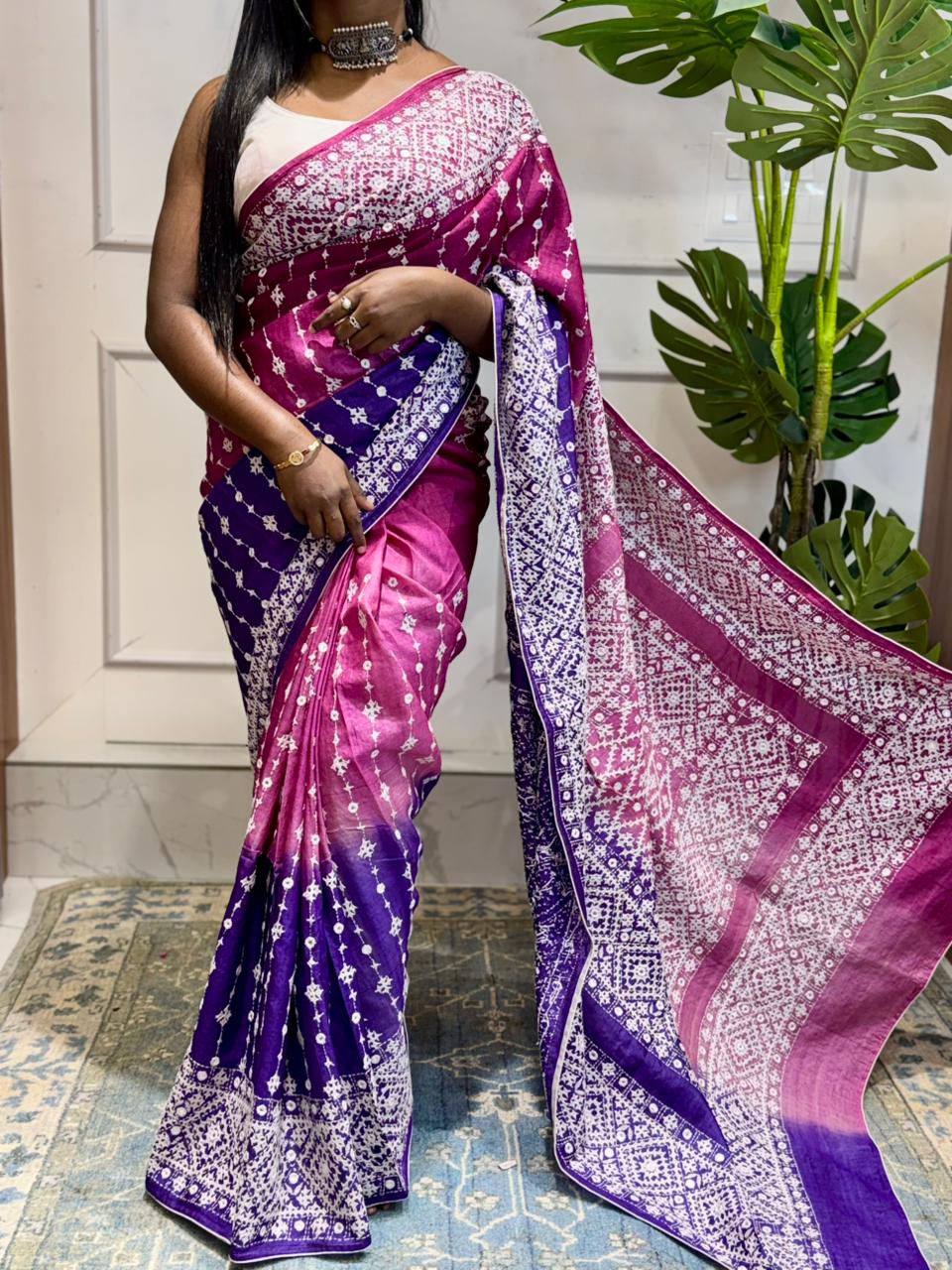 Pure Tussar Gujarati