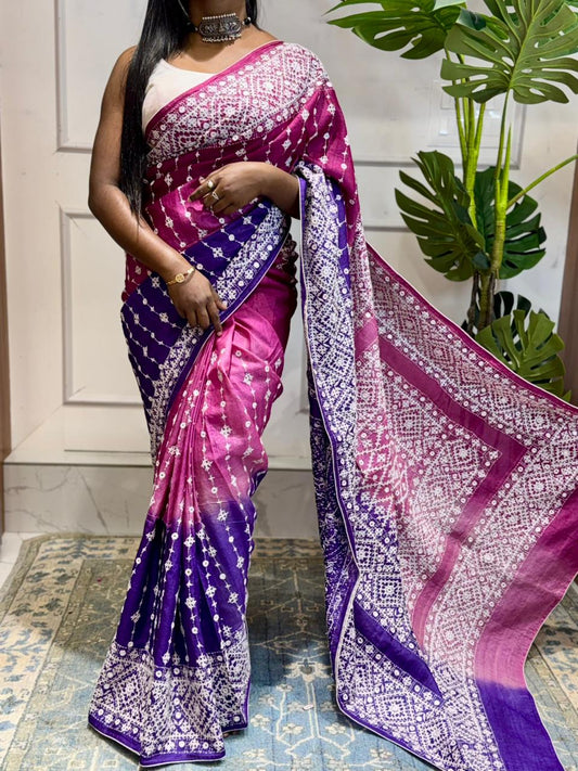 Pure Tussar Gujarati