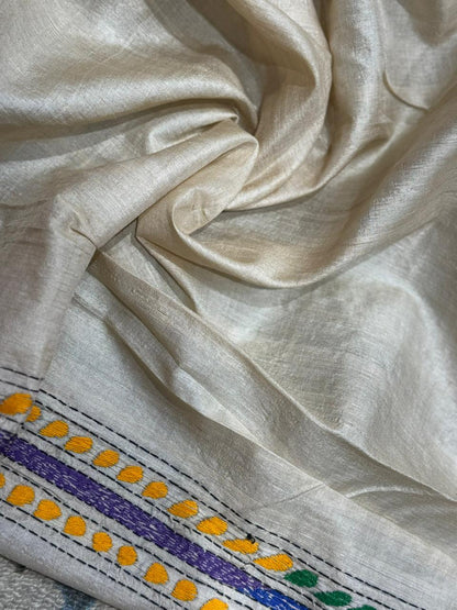 Pure Tussar Kantha