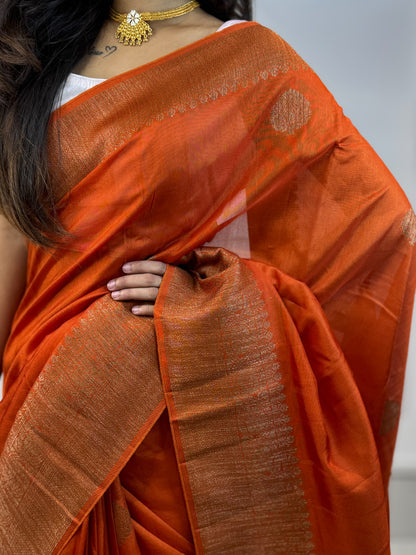 SEMI RAW SILK