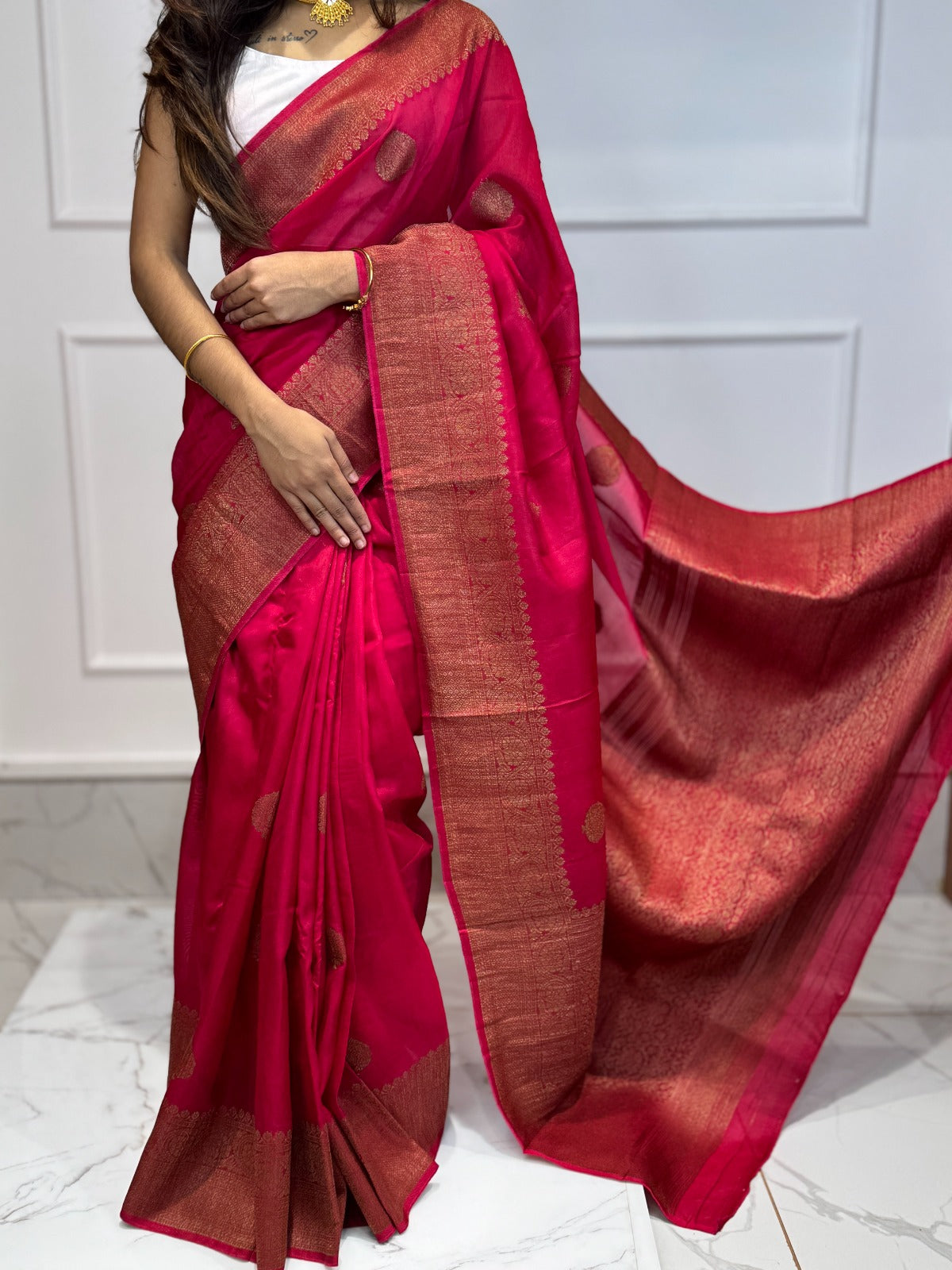 SEMI RAW SILK